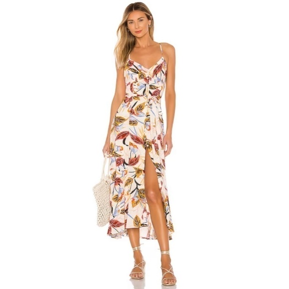 L*space Isabel Aloha Paradise Tropical Maxi Dress - Picture 1 of 10